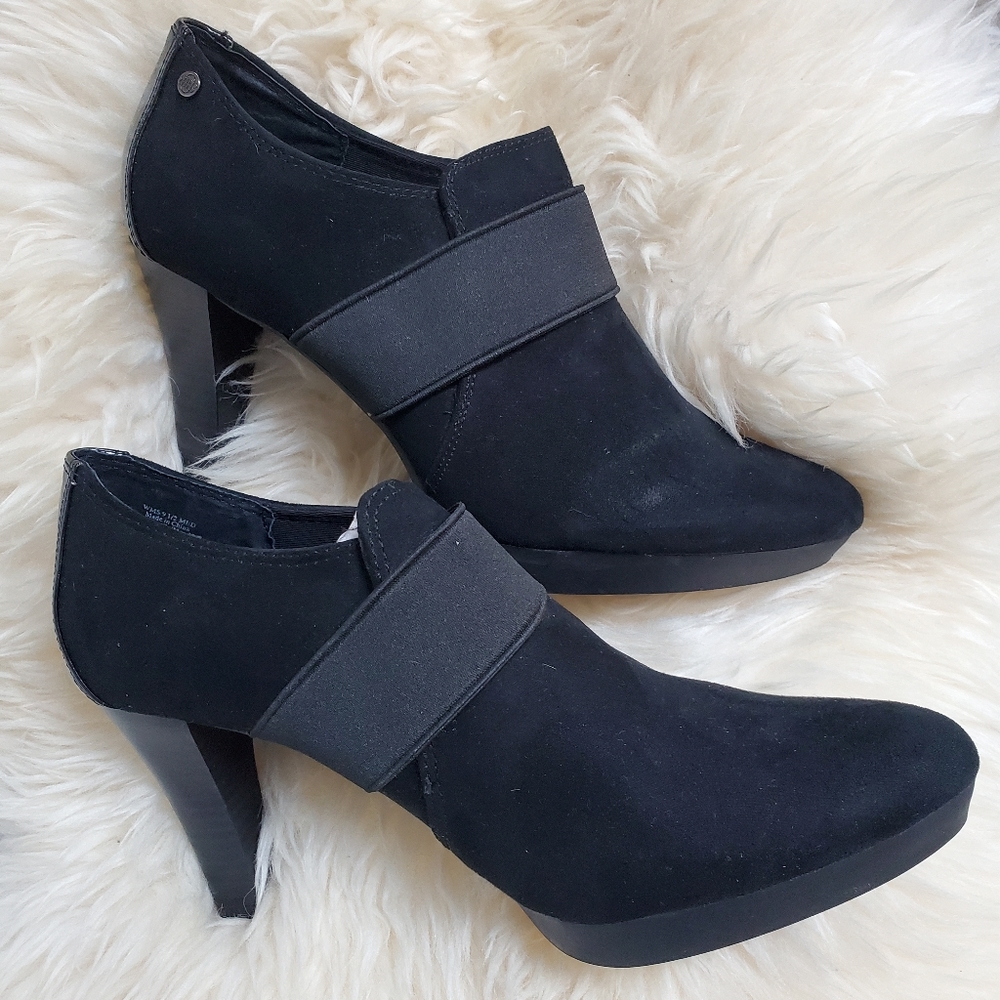 Platform Ankle Boot with Comfortable High Heel 9.5 NWOT